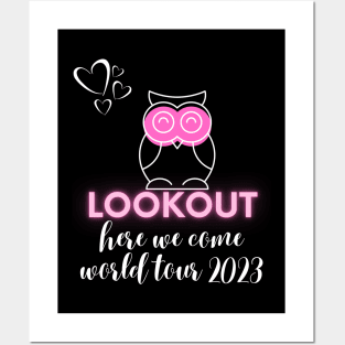 scentsy lookout, here we come, world tour 2023 Posters and Art